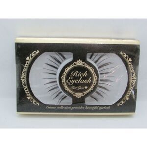 Rich Eyelashes False Fake Eyelashes New Sealed Box